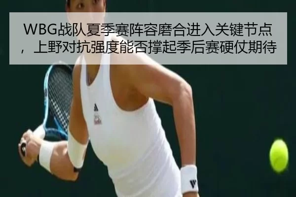 WBG战队夏季赛阵容磨合进入关键节点，上野对抗强度能否撑起季后赛硬仗期待